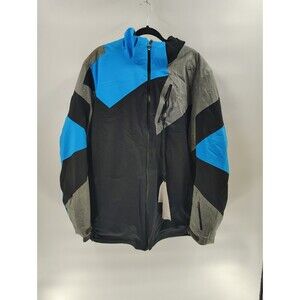 Spyder Leader Ski Jacket Men’s XXL Polar Grey/Black/Blue XTL 20K/30K $575 MSRP